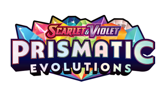 Pokemon Scarlet and Violet Prismatic Evolutions logo