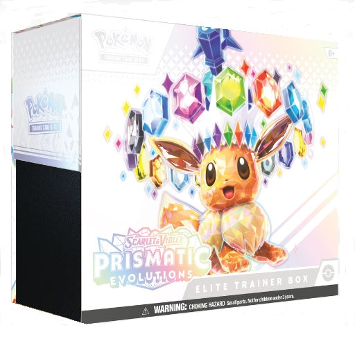 PRE-ORDER: Pokemon TCG: Scarlet & Violet - Prismatic Evolutions Elite Trainer Box